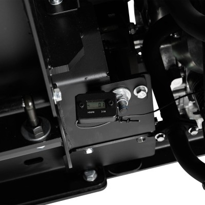 Lumag Rambo HC15H-V2 Scheibenradhäcksler mit 24,5 kW Benzin Motor und Rangierdeichsel mit Stützrad